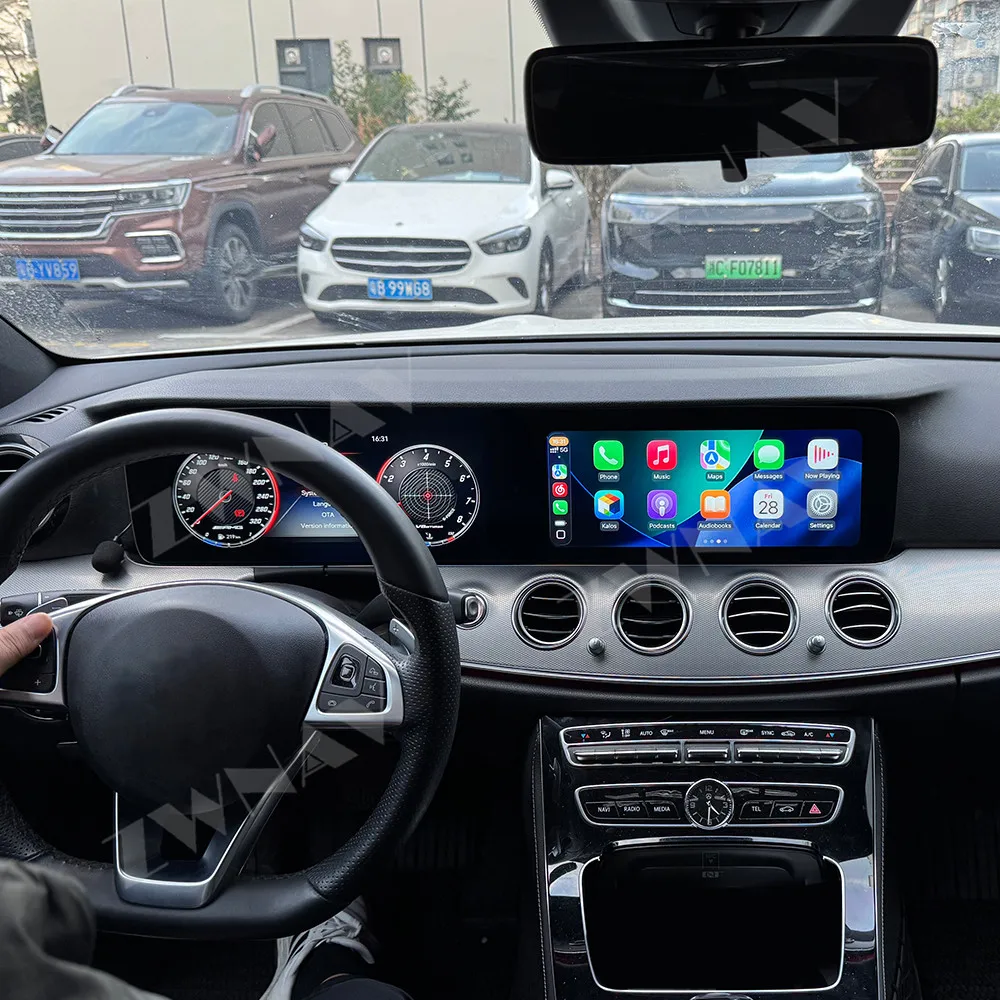 

Двойной экран 12,3 дюйма для Mercedes-Benz E W213 2016-2019 Android автонавигация carplay мультимедийный плеер радио беспроводной головной блок