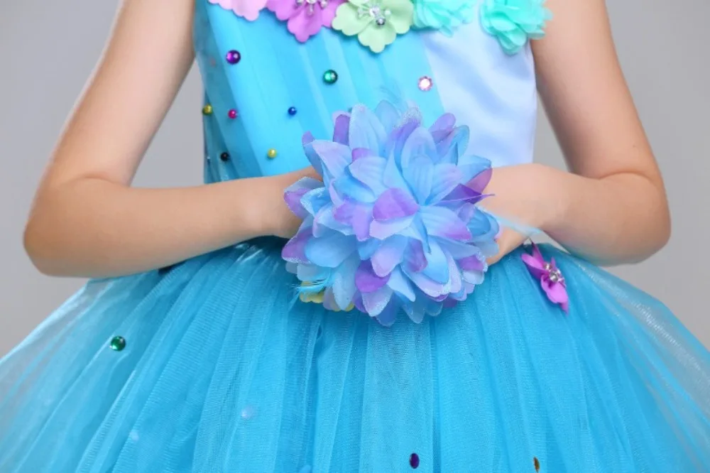 Kids Clothes Girls Dress Party Stage Show Dance Wear Cosplay Princess Costume Fairy Fashion Clothing Children Summer Casual