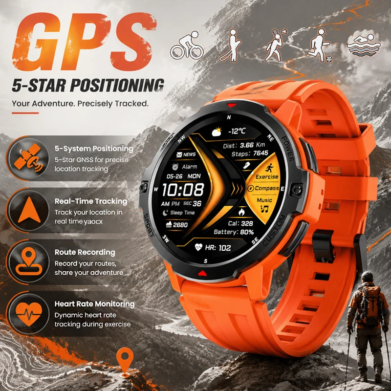 Timex Watches Smartwatch - New GPS Smart Watch Real-Time Tracking