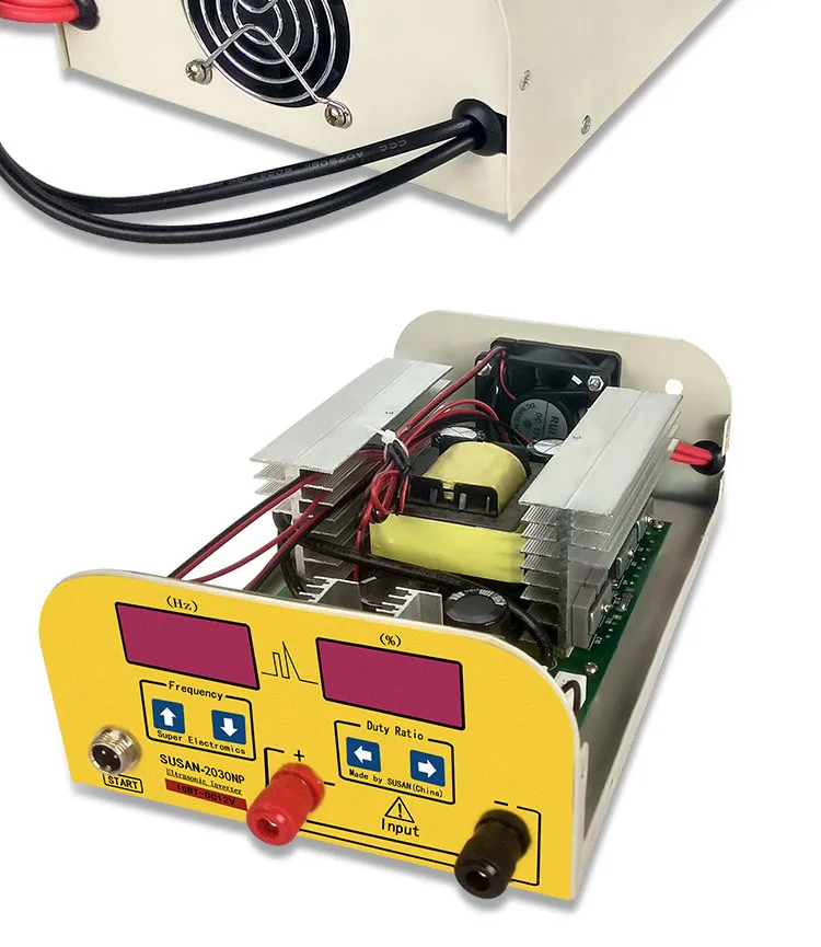 SUSAN-2030NP رأس عاكس بالموجات فوق الصوتية IGBT CNC عالي الطاقة 12 فولت بحد أقصى 5000 واط معزز البطارية #4