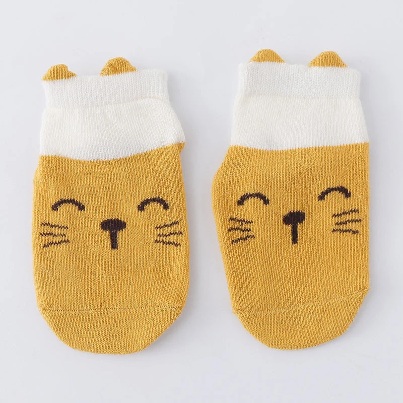 Children's Socks Slipper Baby Girls Boys Anti Slip Kids Toddlers Cartoon Animal Newborn Accessories Clothes Gift Stuff Infant