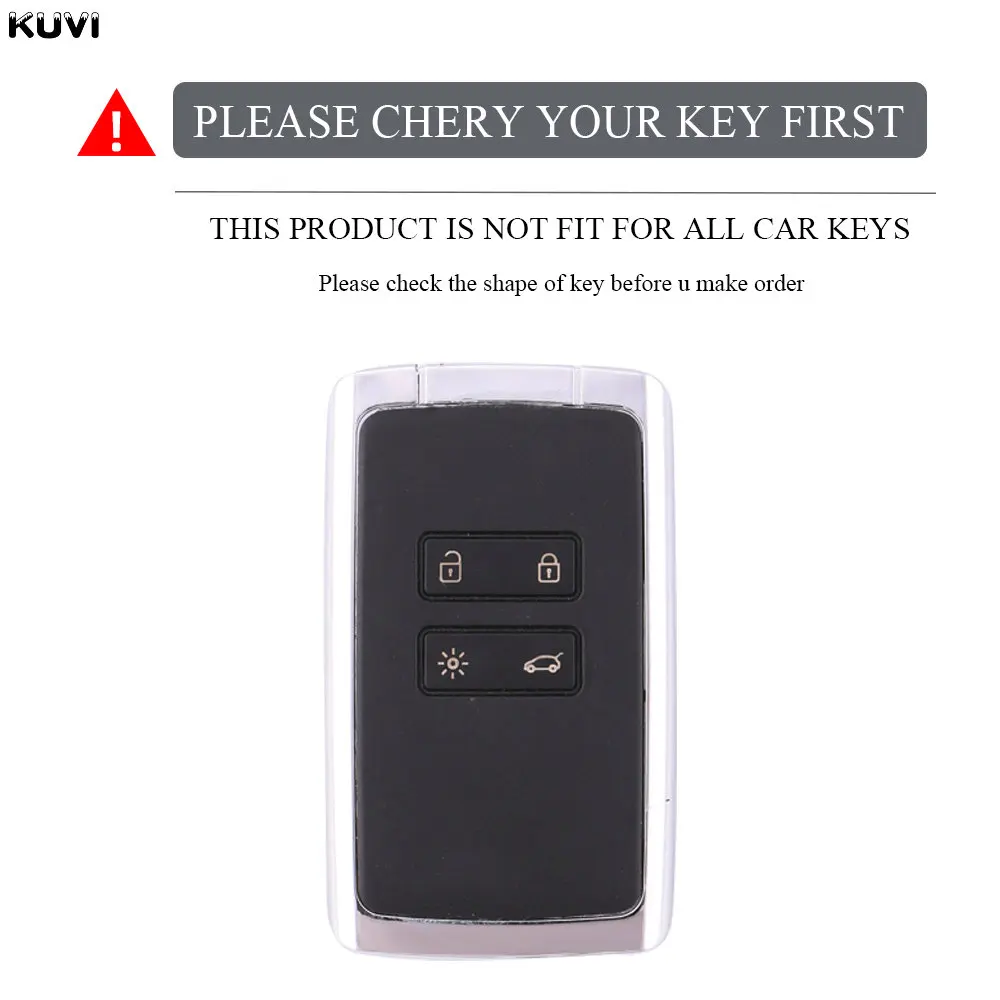 NEW TPU Car Key Case Cover Keychain For Renault Koleos Captur Kadjar Megane Clio Talisman Scenic Arkana Zoe For Dacia Sandero