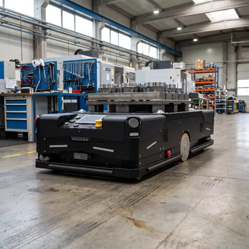 CE Heavy Load Automated Guided Cart AGV for Industrial Material Handling Systems