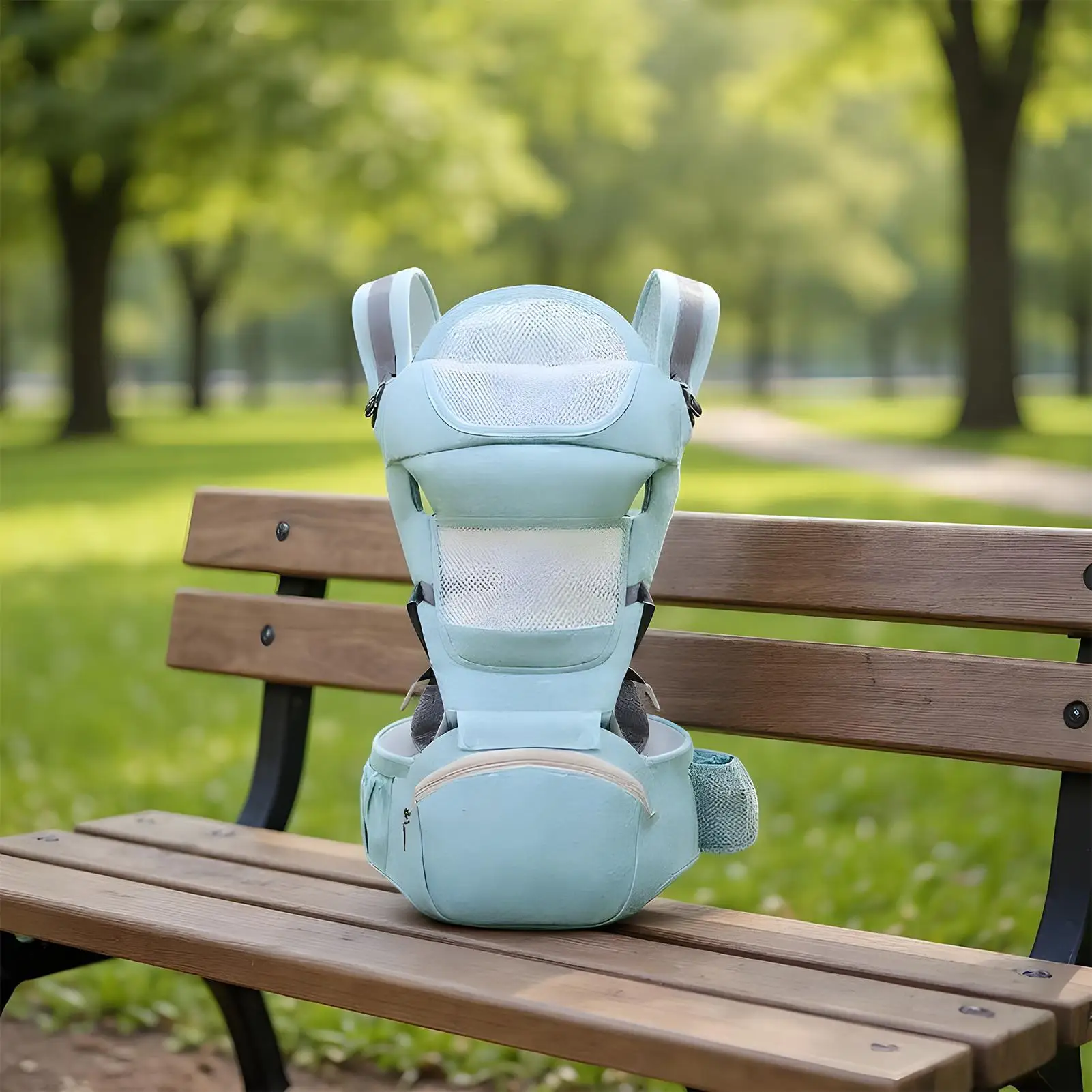 

Kid Carrier For Dad Lightweight Adjustable Stroller Wrap Seat Ergonomic Lightweight Carrier For Hiking Airplane Registry Mom Dad