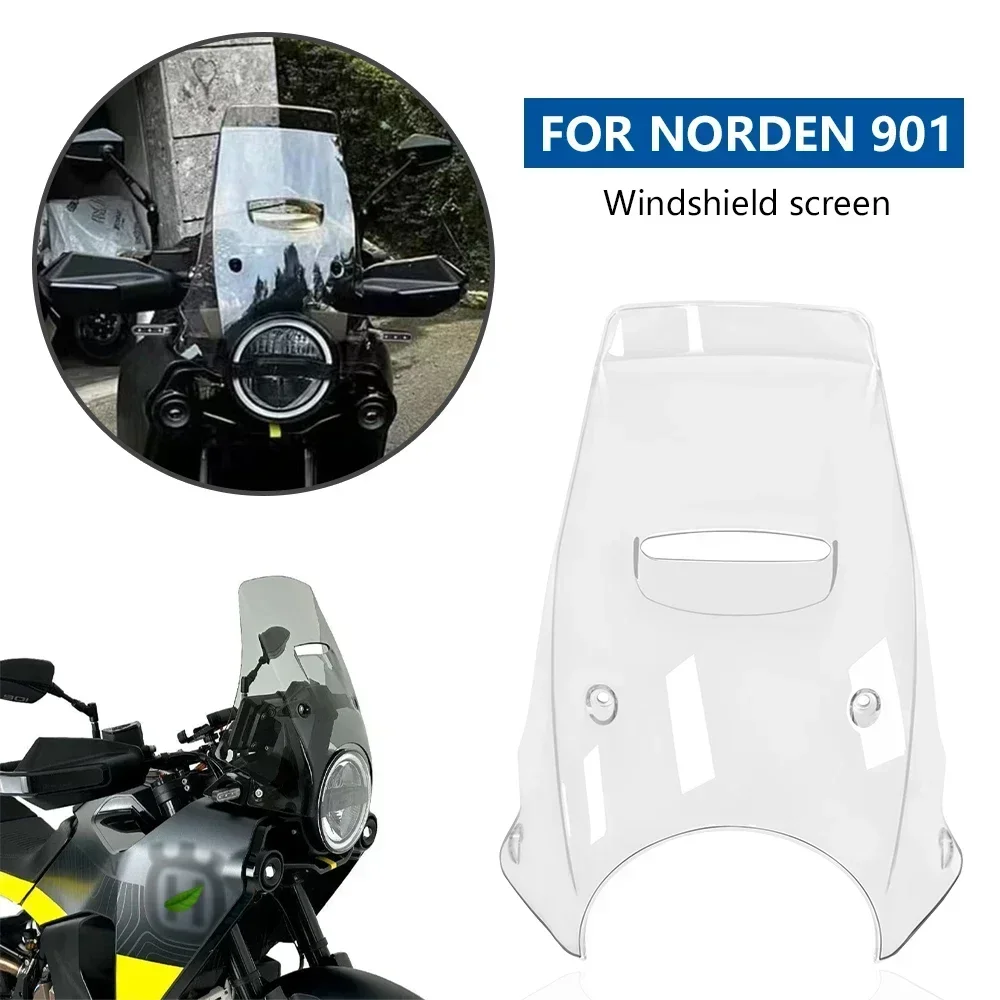 Motorcycle Accessories Windshield Windshield Spoiler For Husqvarna Norden 901 NORDEN901 2022 2023 Windshield Deflector norden901