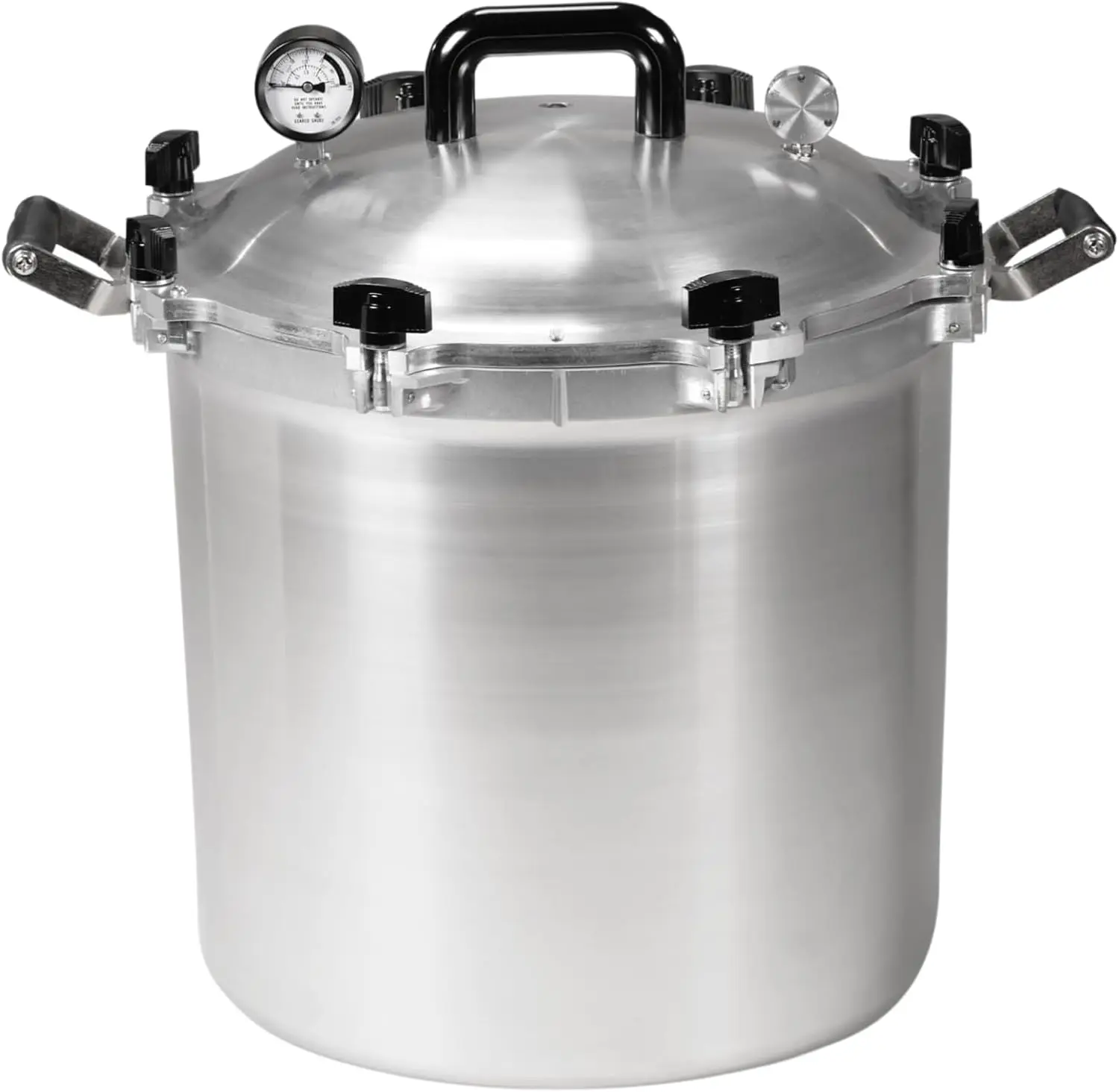 

41.5qt Pressure Cooker/Canner (The 941) - Exclusive Metal-to-Metal Sealing System - Easy to Open & Close