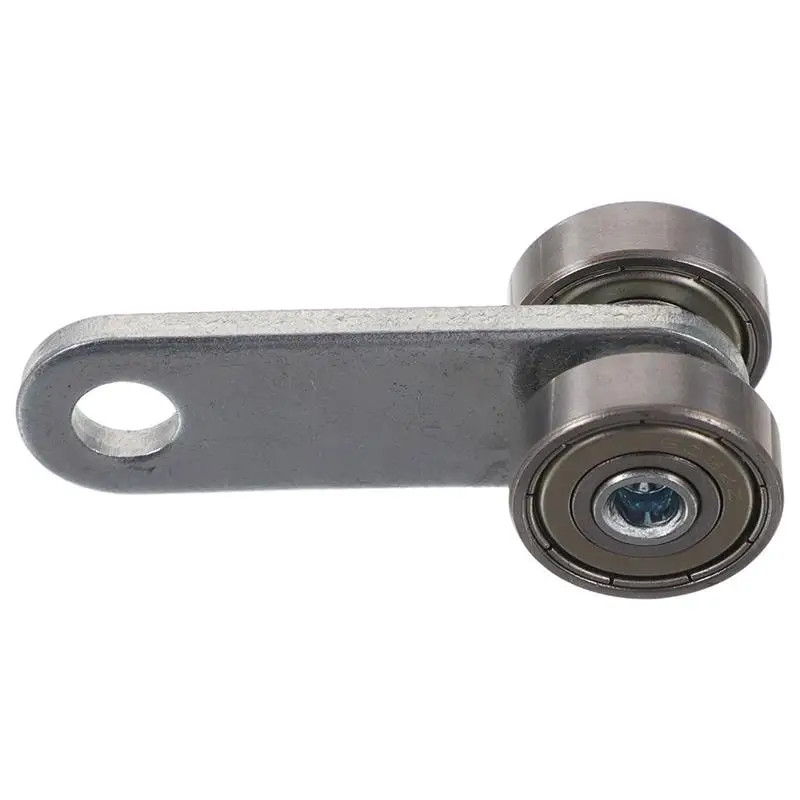 2 Pcs Sliding Door Pulley High-Precision Trolley Trolly Dolly Carts Two Bearing Assembly Roller Wheels Scroll Heavy Duty 24mm