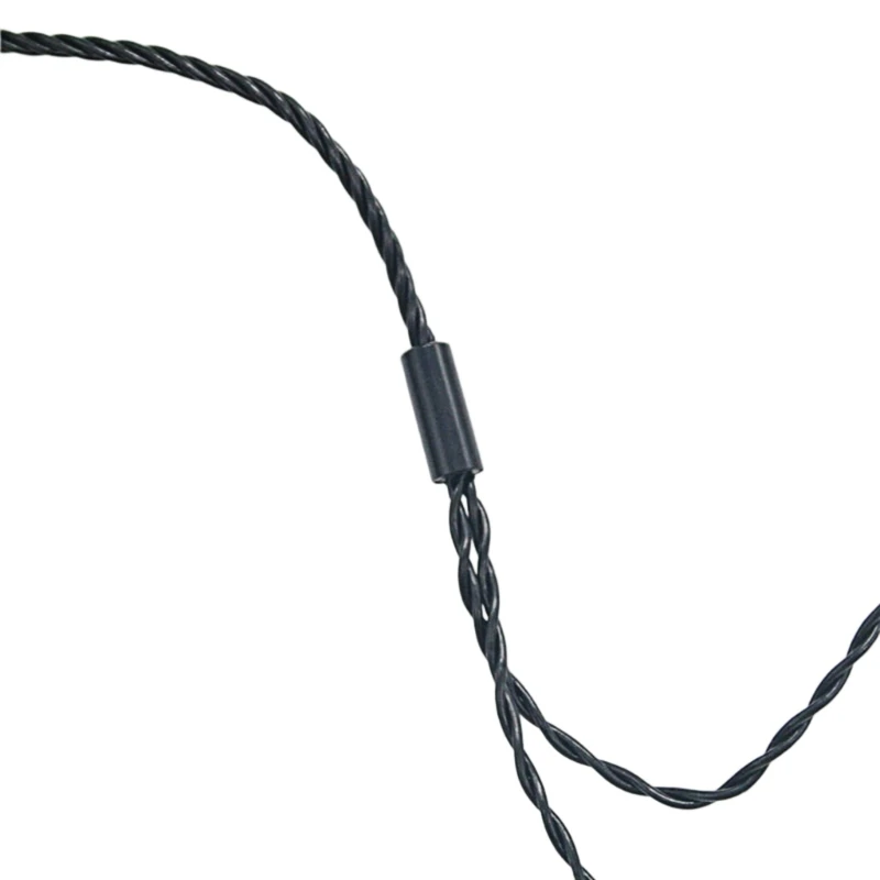 4Strand Braideds Headphone Cable With Triple Button Microphones MMCX Connectors for SE425 SE535 SE846 UE900 HX5E