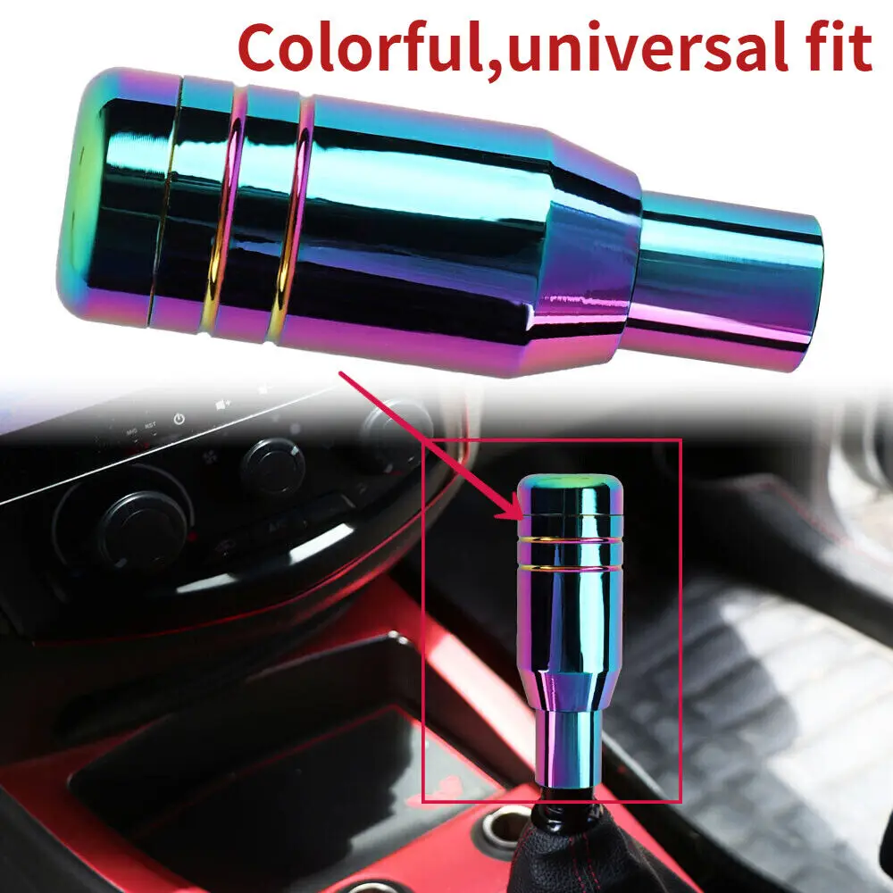 

Universal JDM Aluminum Colorful Automatic Car Accessories Interior Gear Shift Knob Lever Shifter Replacement Parts