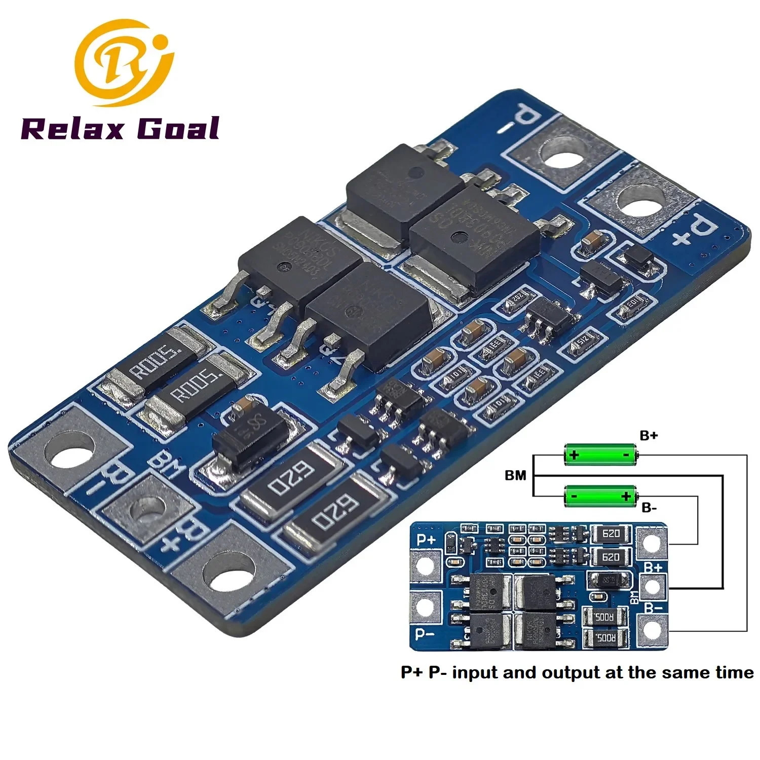 HX-2S-JH20 BMS 2S 7.4V 10A 18650 Lithium Battery Protection Board 8.4V Balanced Function Overcharged Protection Good