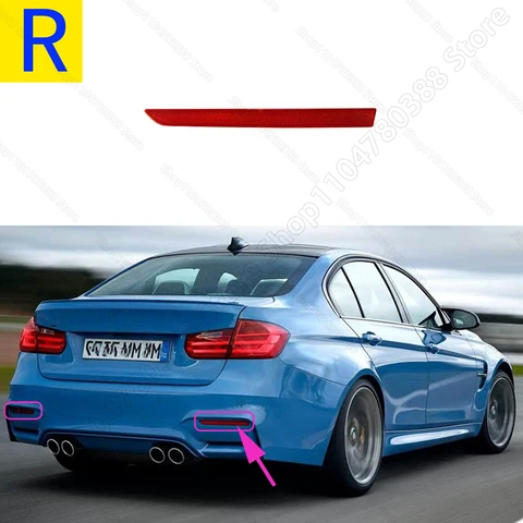 Отражатели заднего бампера для BMW M3 (F80) M4 (F82 F83) 2015-2019 гг. 63147848583 63147848584