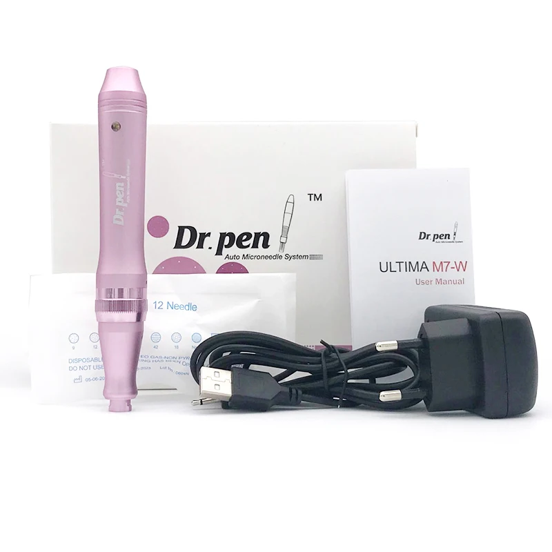 penna-derma-wireless-professionale-per-trucco-permanente-sopracciglia-macchina-elettrica-per-microneedling-dr-pen-m7-con-cartuccia-ago-a-12-punte