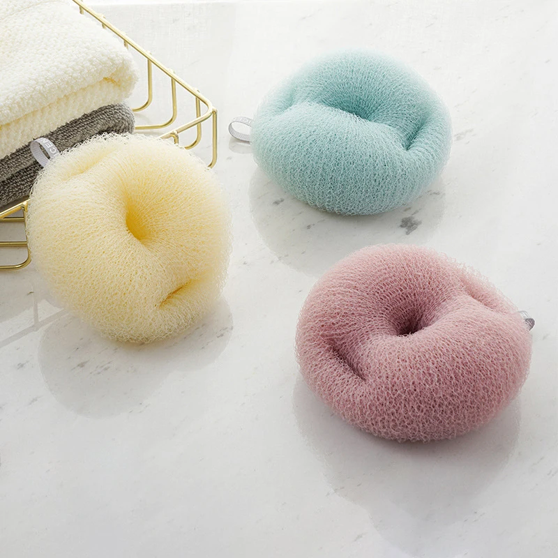 Exfoliating Scrub Shower Sponge Exfoliator Massager Deep Cleaning Bathing Tools Japanese Massage Bath Ball Scrubbing Brush