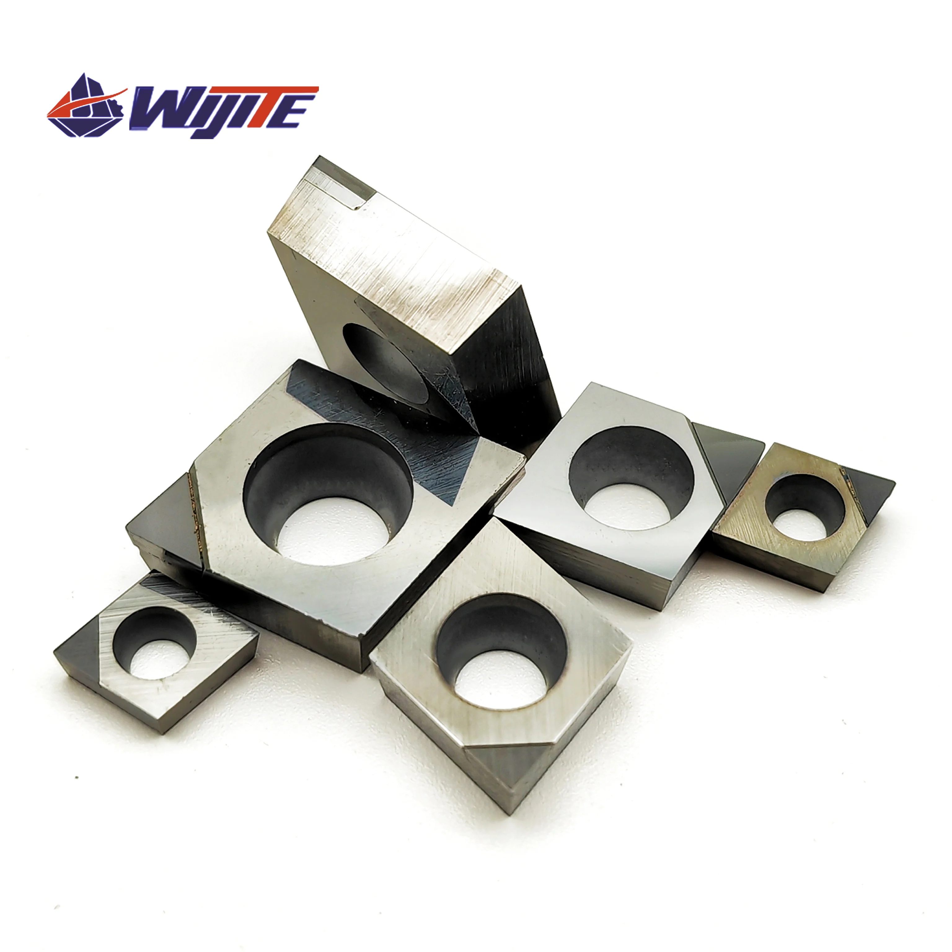 Imagem -04 - Ferramenta de Torneamento Interna de Alta Dureza Pcd Cbn Ccgt060202 04 Ccgt09t302 04 08 Ccgt120402 04 Cnc Qualidade Círculo Exterior