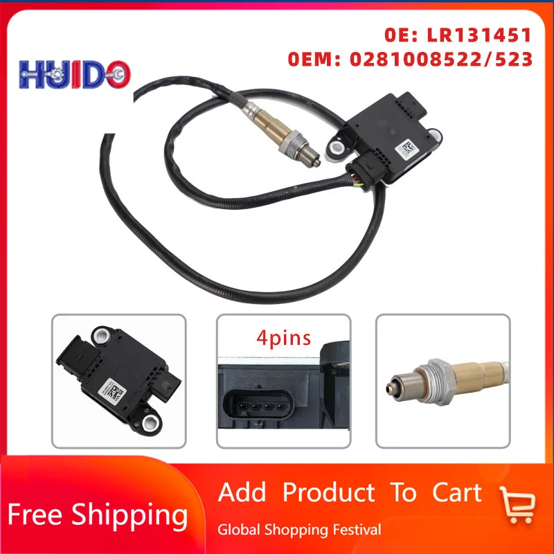 Particle sensor PMLR131451-0281008522523 for Land Rover automotive sensors