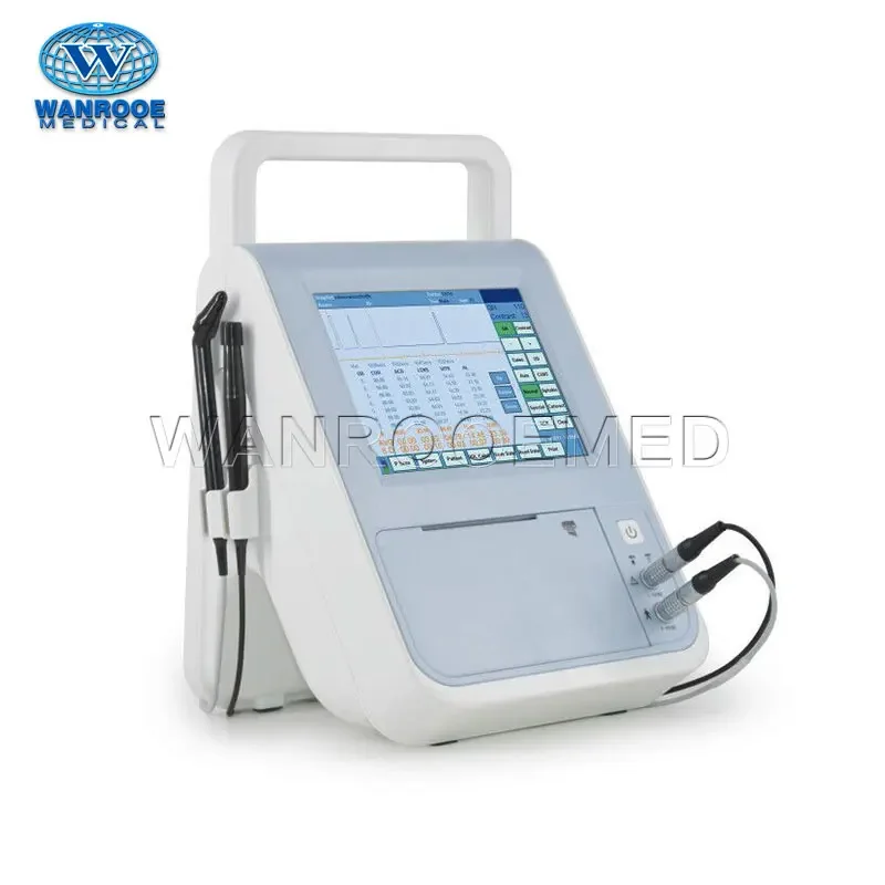 Ultrasound Scanning for Ophthalmic Measurement with Hospital Ophthalmic Thickness Meter