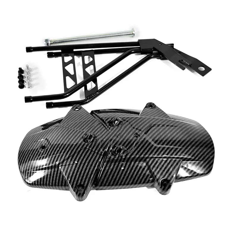 

For SUR RON Light Bee X Segway X260 Water Transfer Carbon Fiber Rear Wheel Fender Mudguard Bike Off-Road Motorcycle Accessories