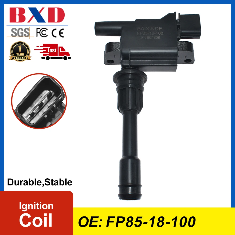 

Ignition Coil FP85-18-100 FP8518100 For Mazda 323 2000-2003, MX-5 2000-2005, Premacy 1999-2003, Ford Laser 2001-2002 Auto Parts
