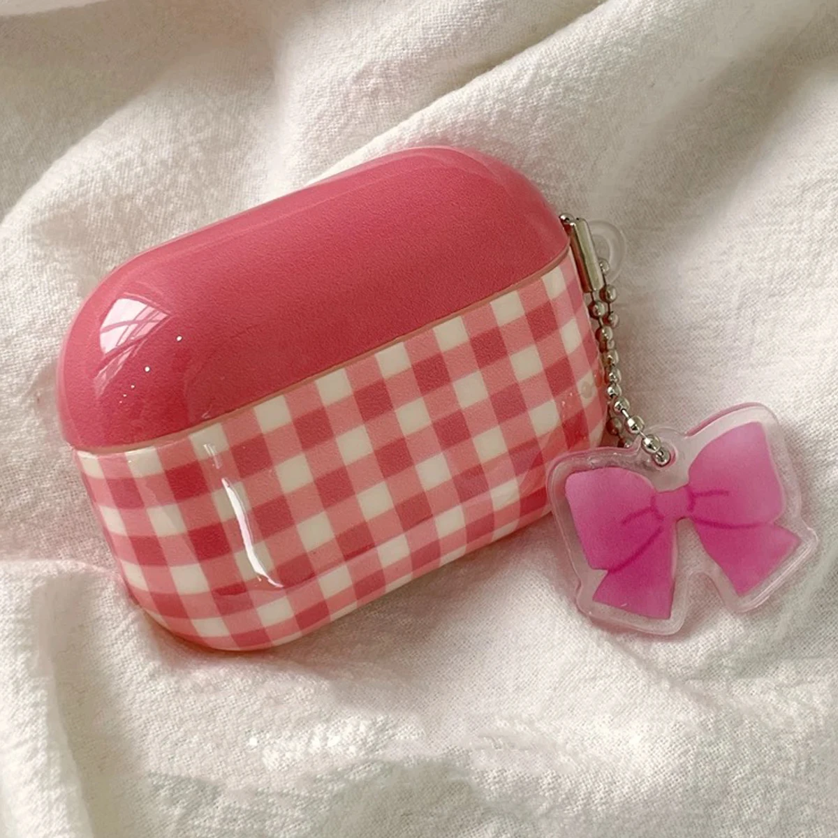 Simple Striped Grid Suitable For Apple Earphone Protective Case Airpodspro2 Wireless Bluetooth Earphone Case