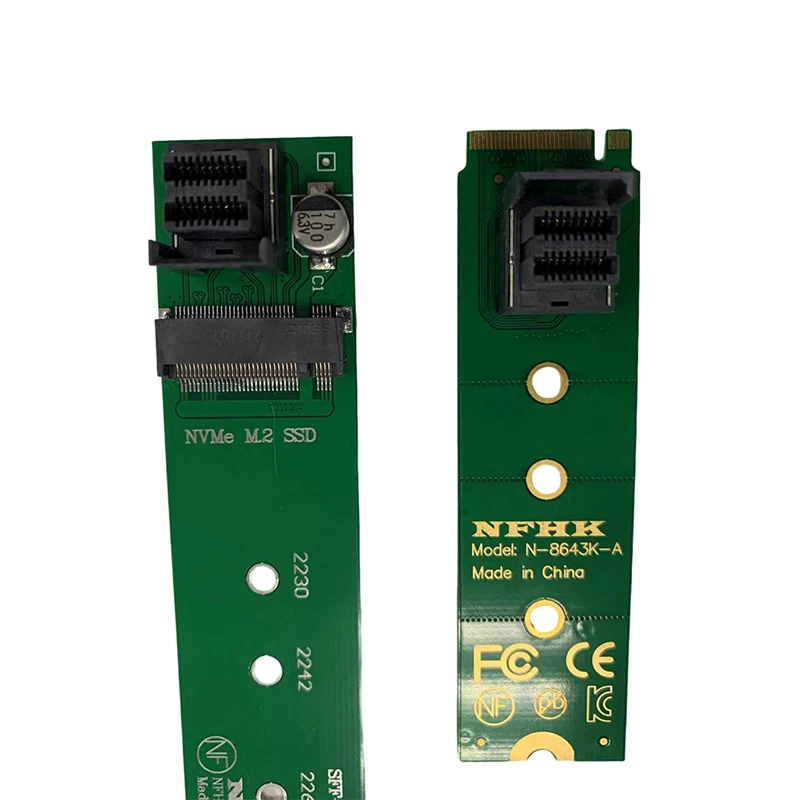 2280 NVMe M.2 SSD to 22110 M.2 SSD Convert Card Extension Cord Cable Adapter Riser Card
