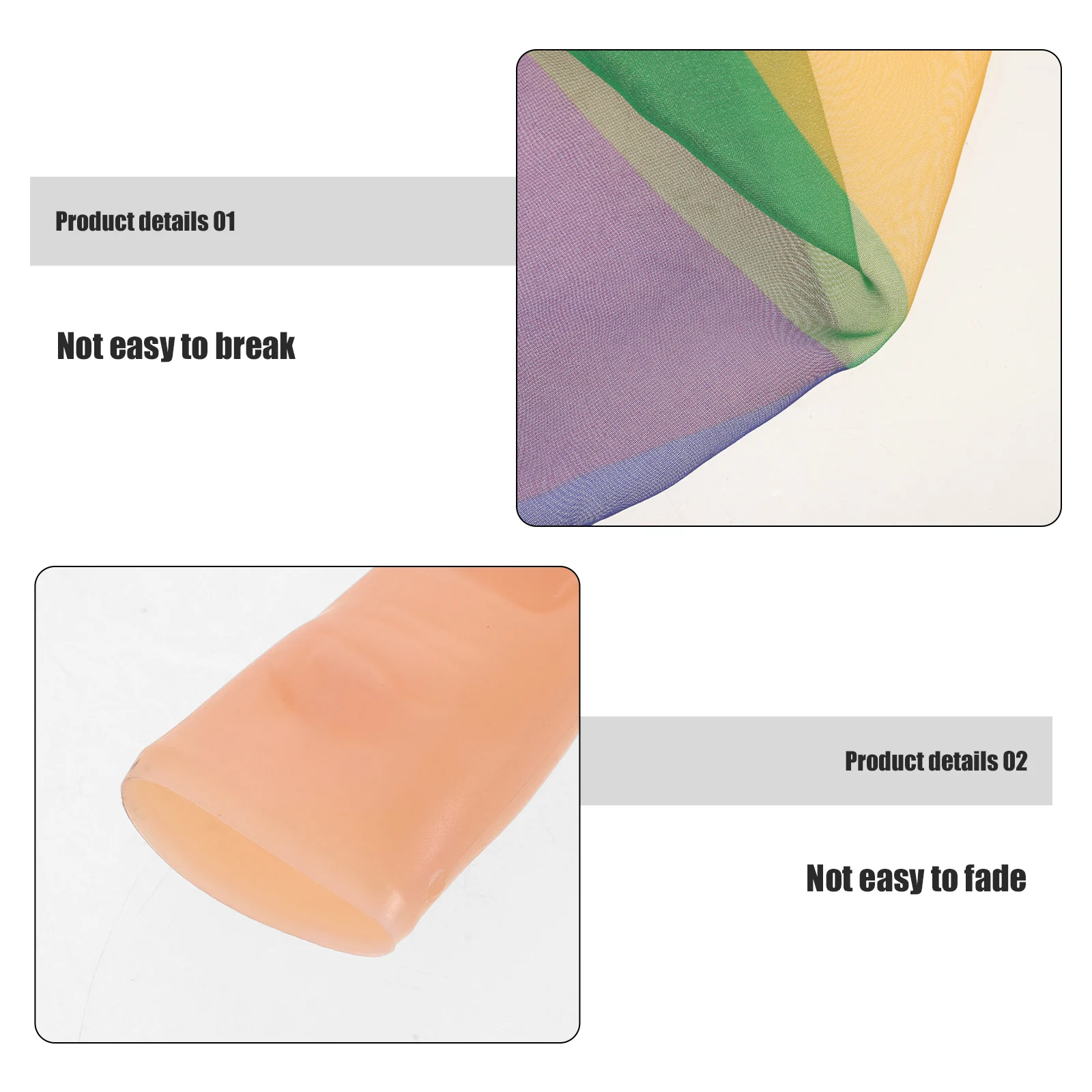 Realistic Fake Thumb Tip Prop Vanishing Silk Trick Close Up Illusions Disappearing Finger Gimmick Magician Halloween