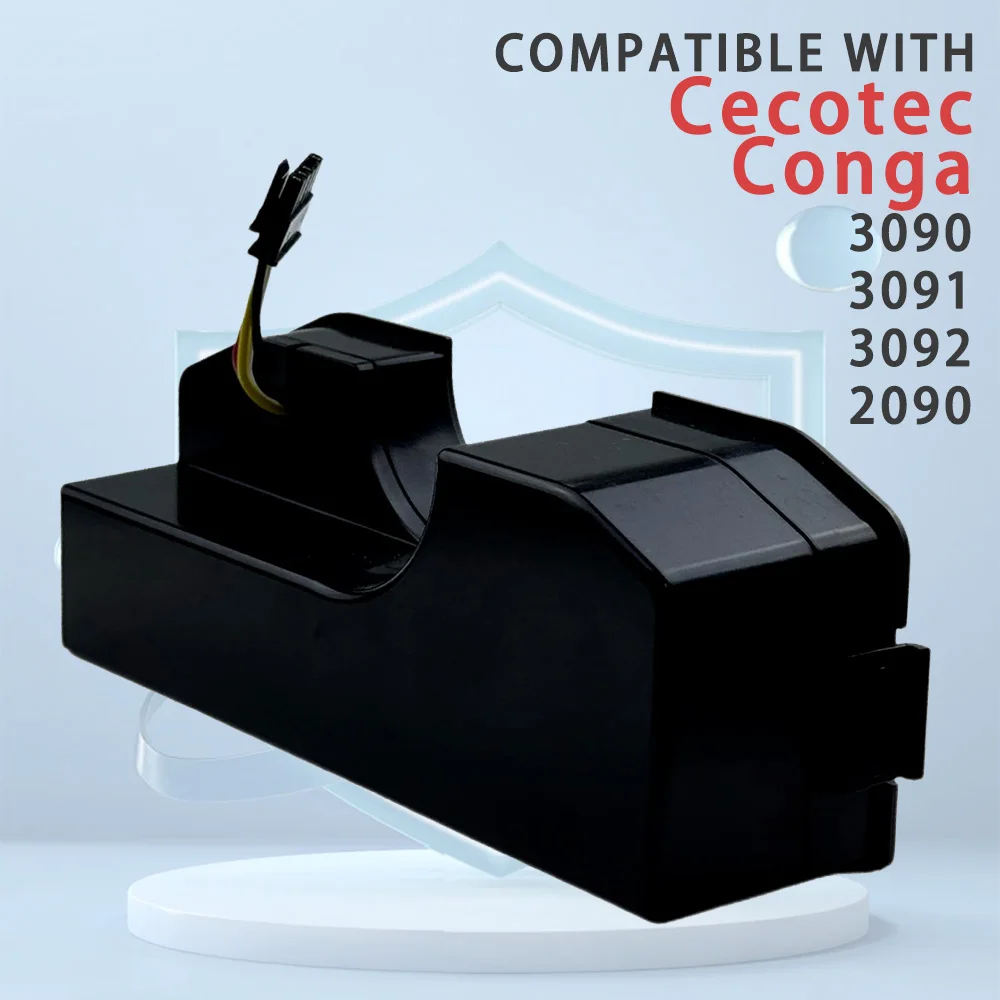 

14.4V 3500mAh for Cecotec Conga 3090 3091 3092 2090 Robotic Vacuum Cleaner Conga 3090 Accessories Replacement