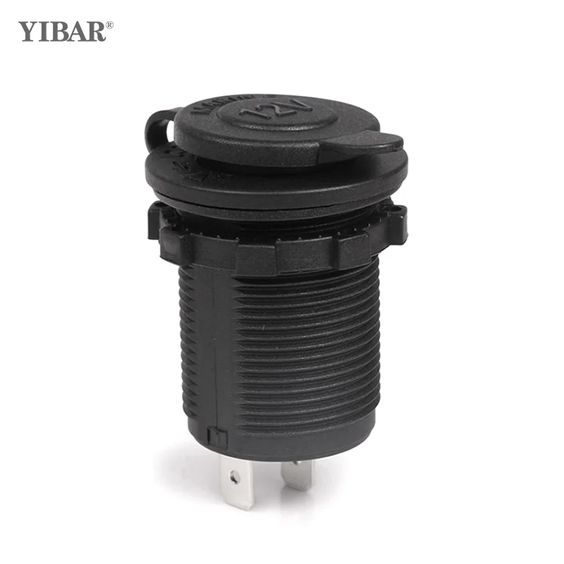 1 pcs Cigarette Lighter Socket 12V Waterproof Car Boat Motorcycle Cigarette Lighter Sockets Power Plug Outlet