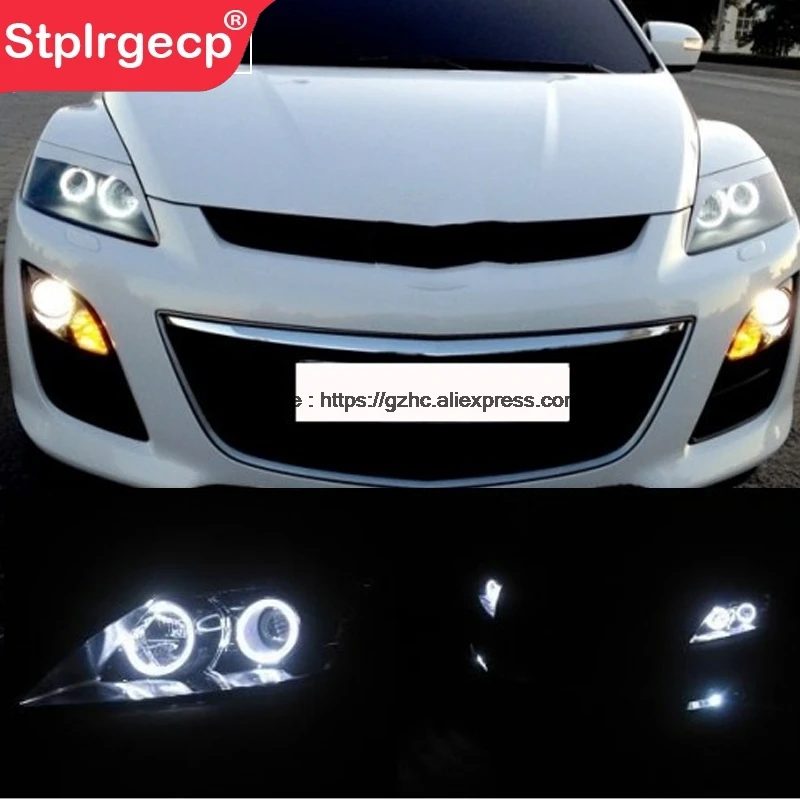 

HochiTech For Mazda CX-7 2006-2012 Ultra Bright Day Light DRL CCFL Angel Eyes Demon Eyes Kit Warm White Ring Car-styling