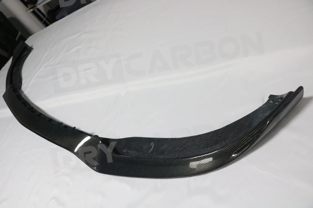 For W212 Carbon Fiber Front Lip Bumper Spoiler Chin Splitters For Benz E Class E260 300 E400 E63 2014-2016 Car Bumper Guard FRP view 3