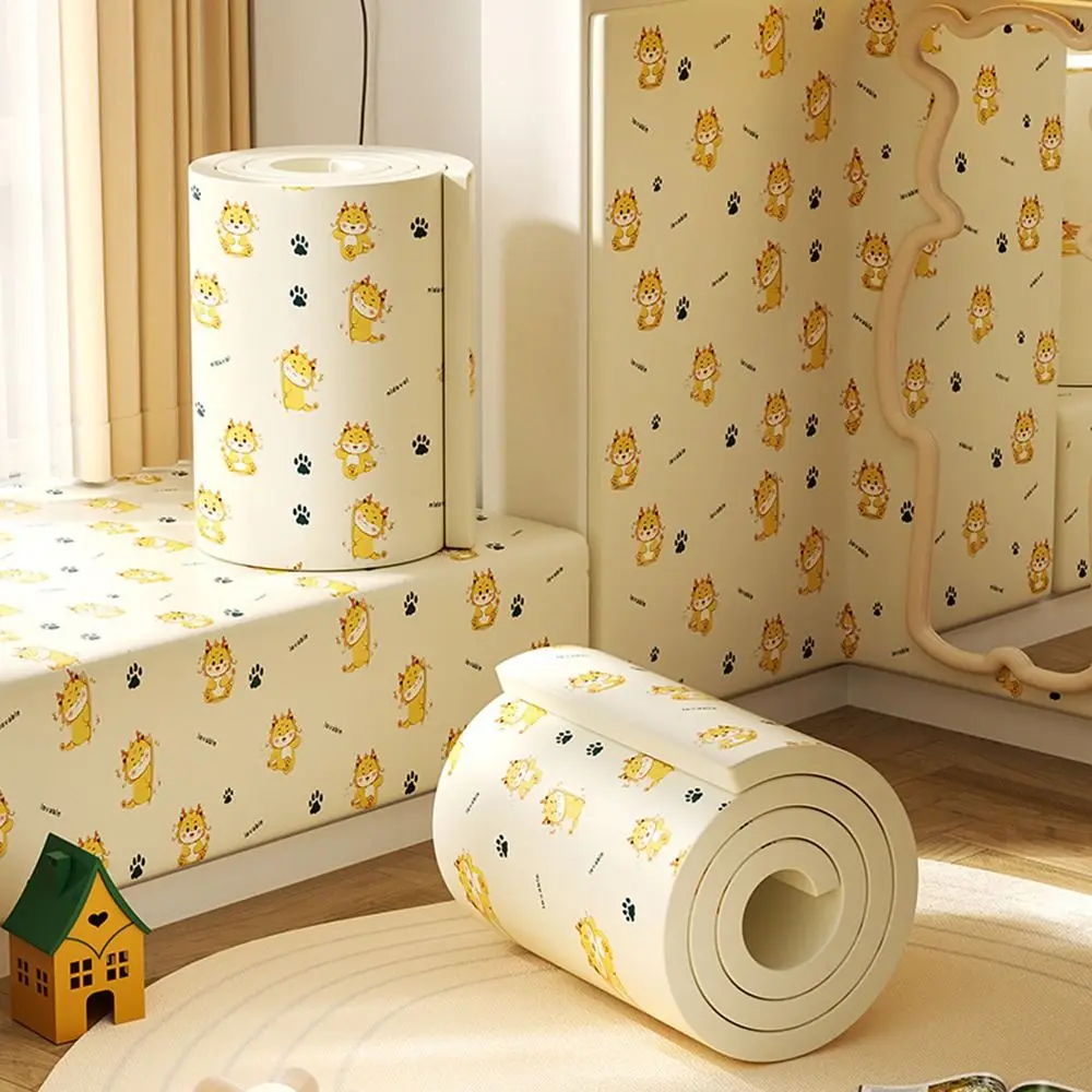 2m Desk Edge Guard Strip Cartoon Thickened Anti Collision Cushion Self Adhesive Waterproof Wall Protection Sticker