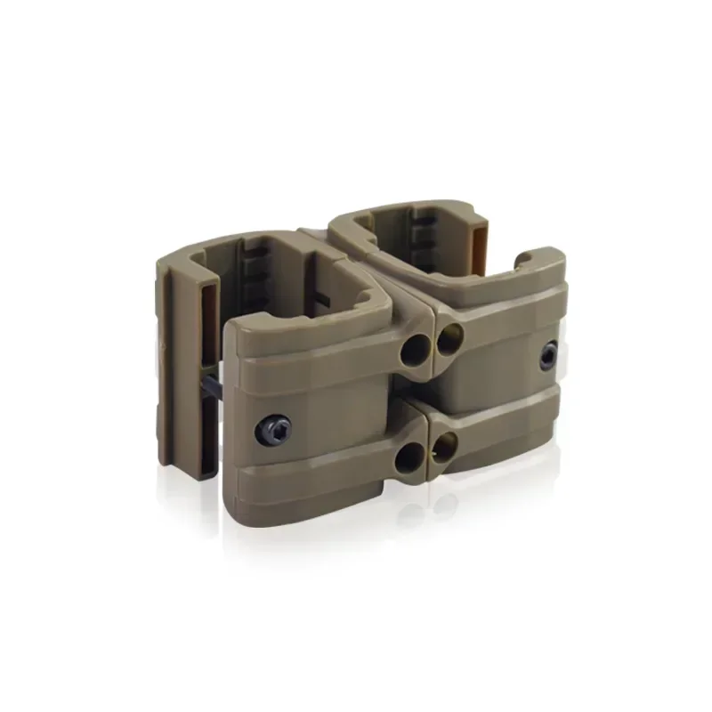 FMA MP7 doble cargador acoplador paralelo Clip Rifle revista conector abrazadera soporte Maglink accesorios para pistola de juguete