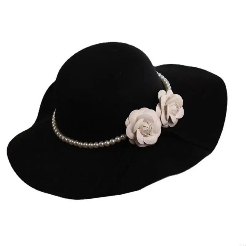Delicate Victorian Hat Bride Pearls Bridal Head Cover For Ceremony Photoshoot Bride Hair Accessoies Vintage Fascinator 964A