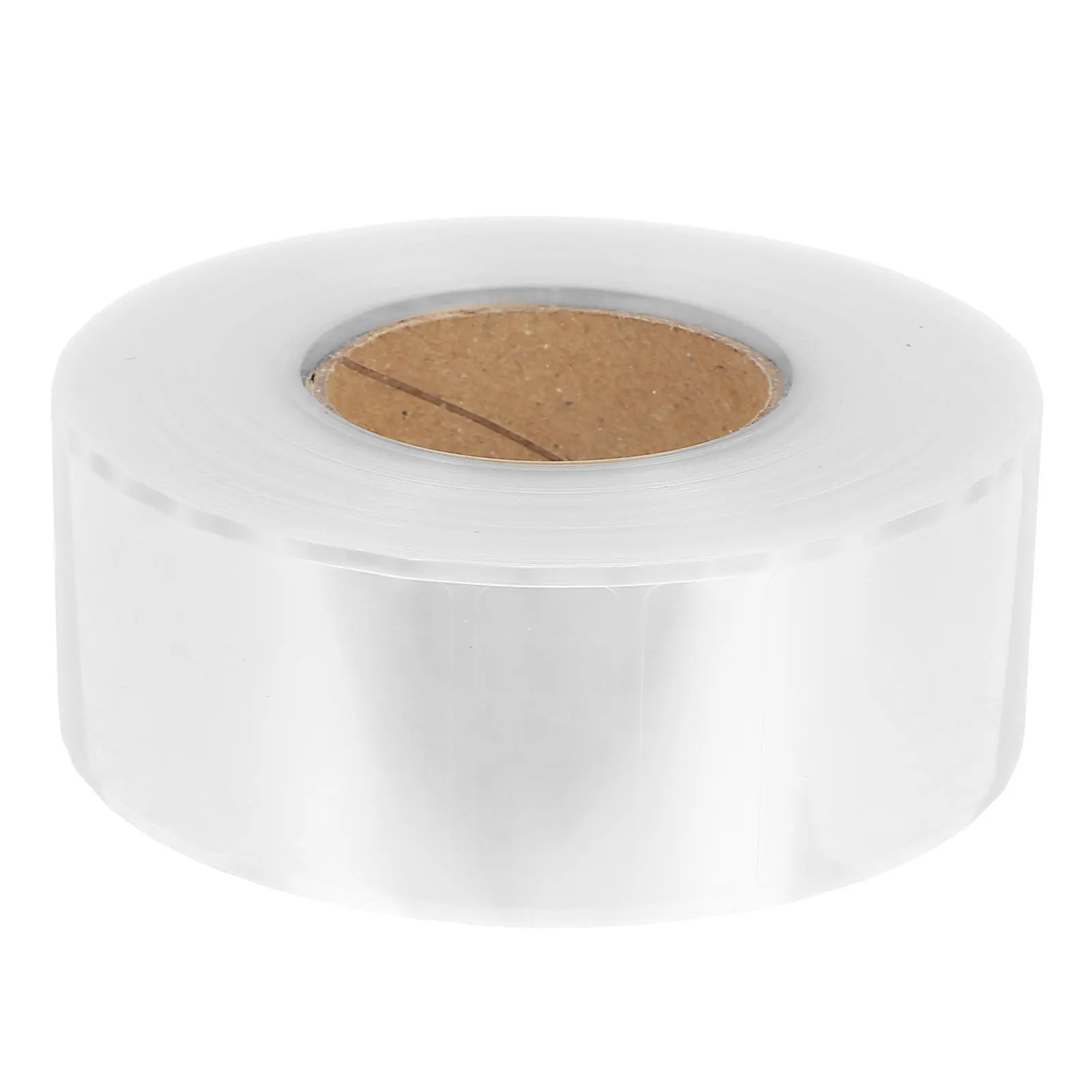 

1 рулон прозрачных защитных наклеек из ПЭТ для этикеток на корешках книг, штрихкодов, библиотечных маркировок