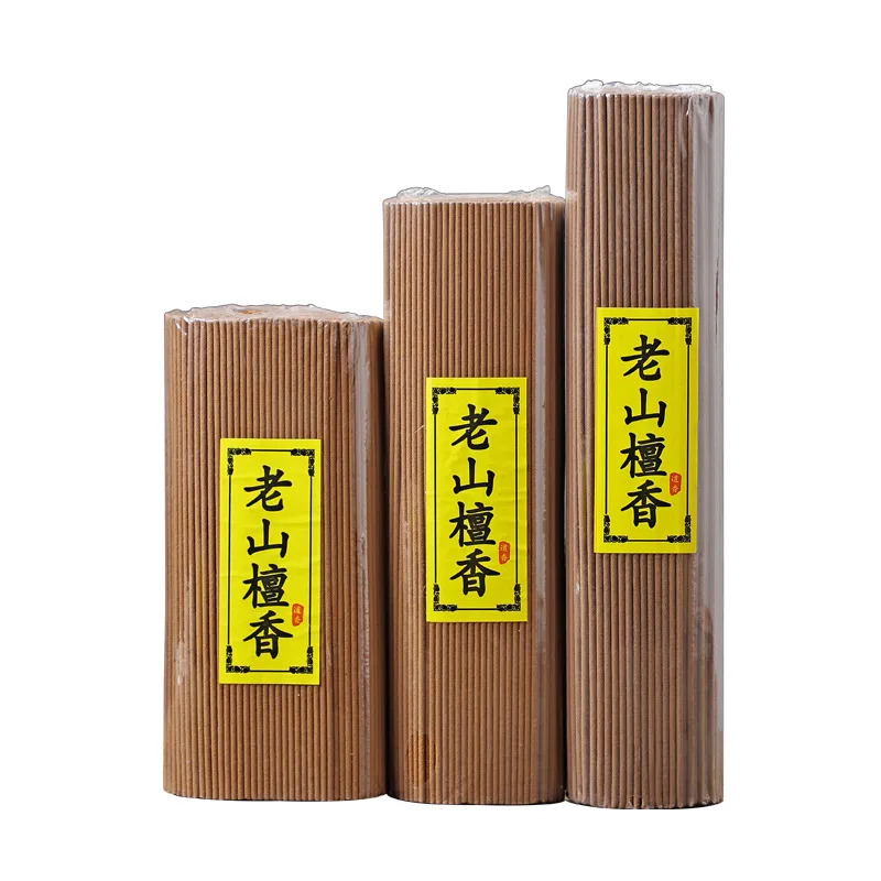 0.50kg pack sandal joss-stick natural sandalwood long incense indoor aromatherapy incense ceremony Buddha worship worship incens