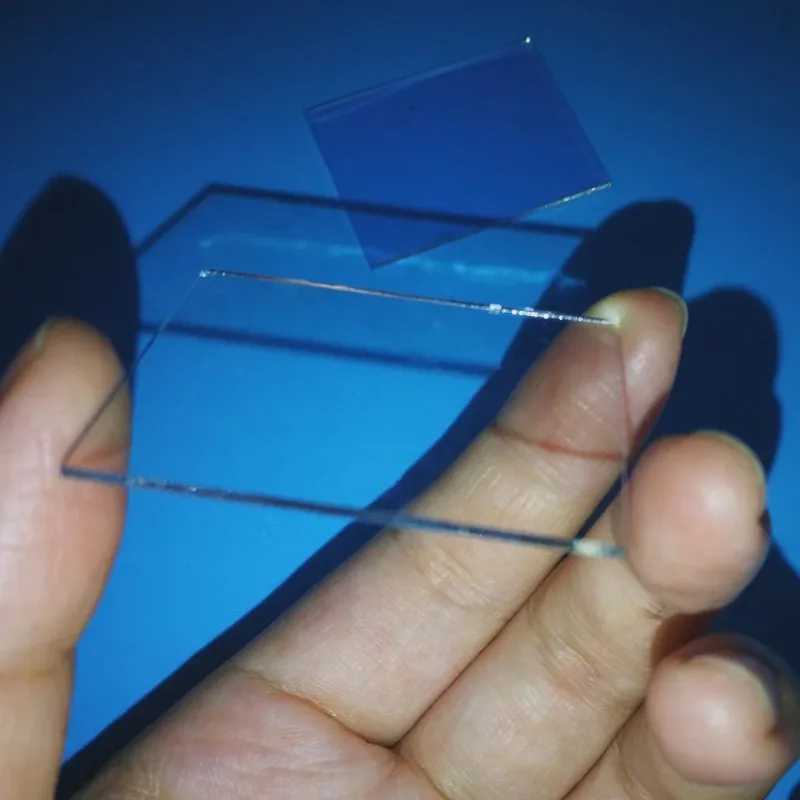 Lab ITO Conductive Glass 6 Ohm & 8 Ohm, 100x100mm, 0.33-4mm Thick, 12pcs Per Box for Aquarium Water Testing