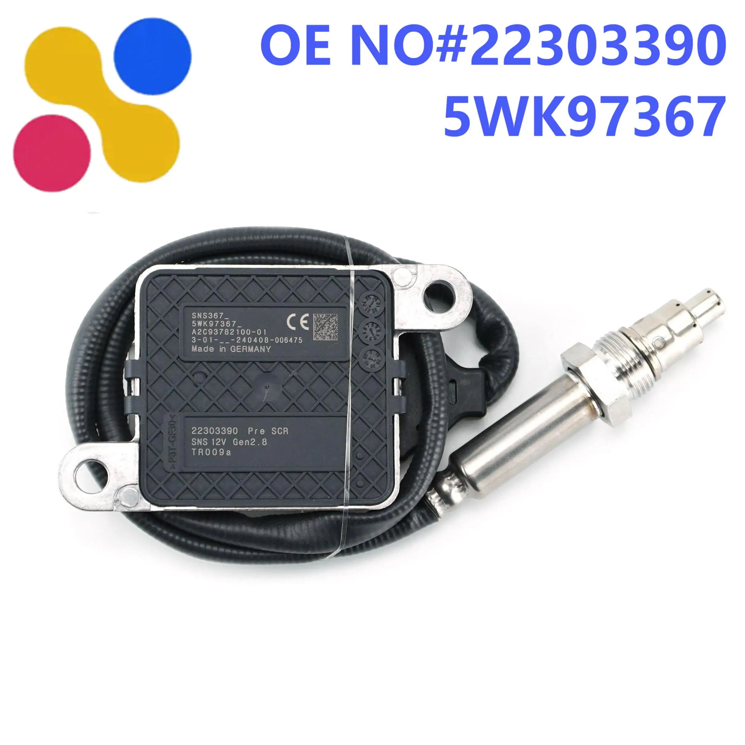 

22303390 5WK97367 Nitrogen Oxide Sensor For Volvo D11 D13 For Mack MP7 MP8 Truck VNL 12V Gen2.8