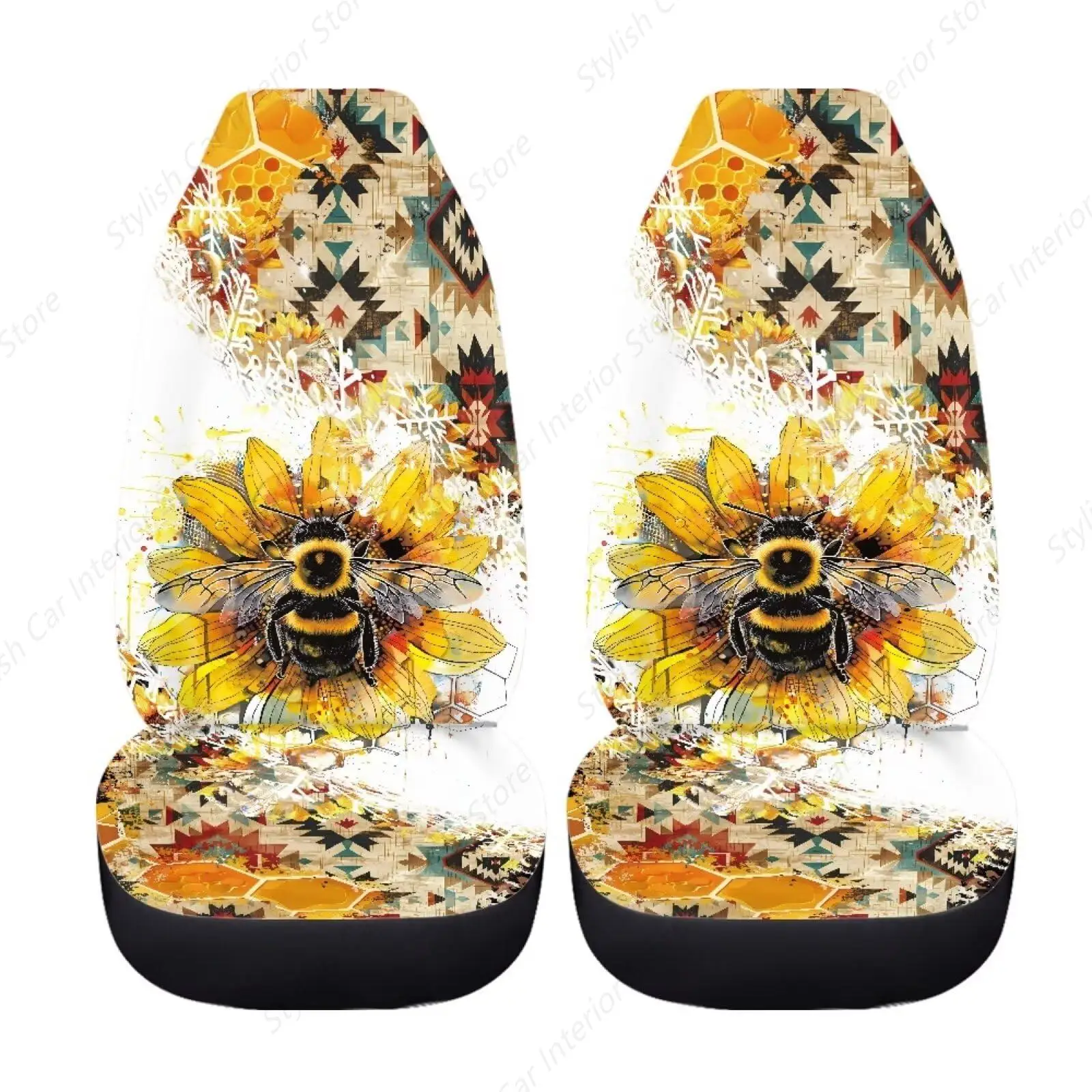 

Наборы чехлов для автомобильных сидений Wild Mushroom, универсальные автомобильные подушки для передних сидений, защитные моющиеся эластичные чехлы на сиденья, универсальные, подходят для большинства