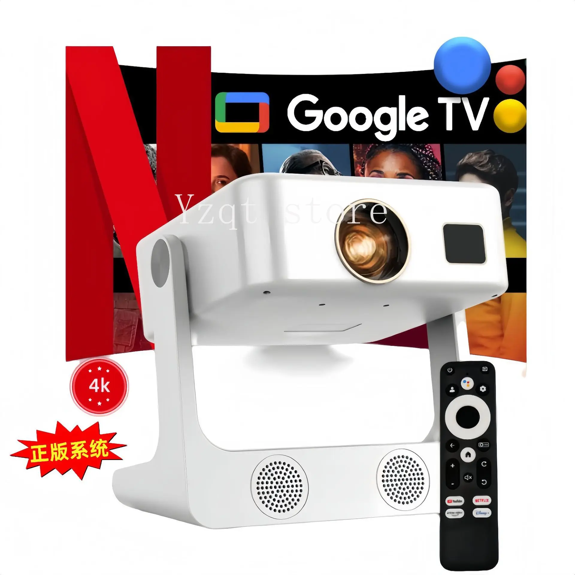 

Cross-border D10 projector home autofocus wifi genuine NETFLIX portable smart projector