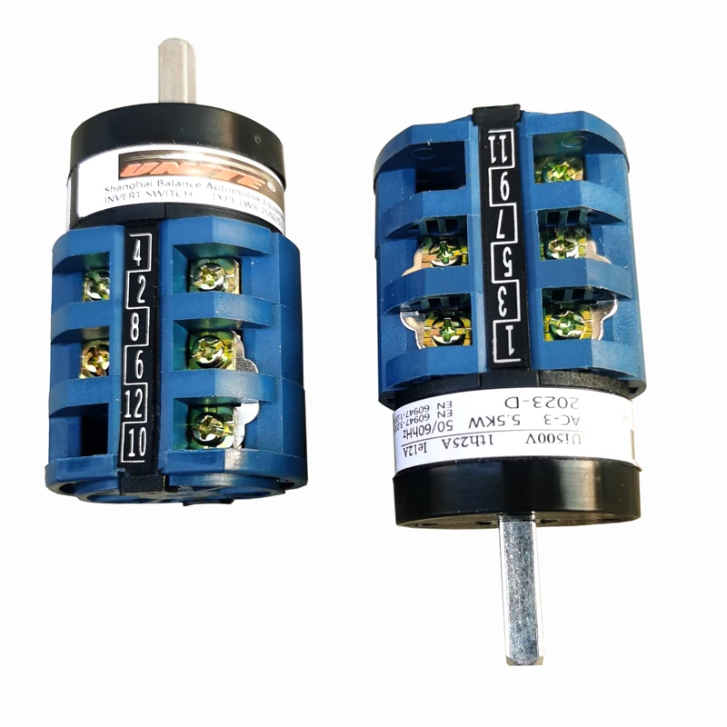 Ui-500V 25A 5.5W 50/60hHz UNITE tire dismantling machine dedicated forward and reverse reverse conversion switch 220V/380V