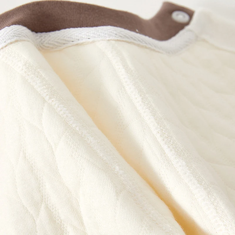 بدلة خريف دافئة للأطفال من القطن ملابس خارجية لحديثي الولادة لملابس الأطفال حديثي الولادة #4