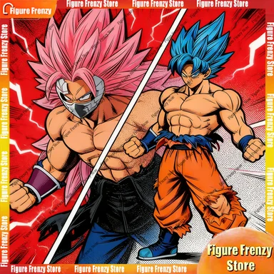 

BANDAI Ichiban Kuji Dragon Ball Super Heroes 5th Mission Garage Kit: Goku Broly Zamasu Figure Model Collectible Unpainted