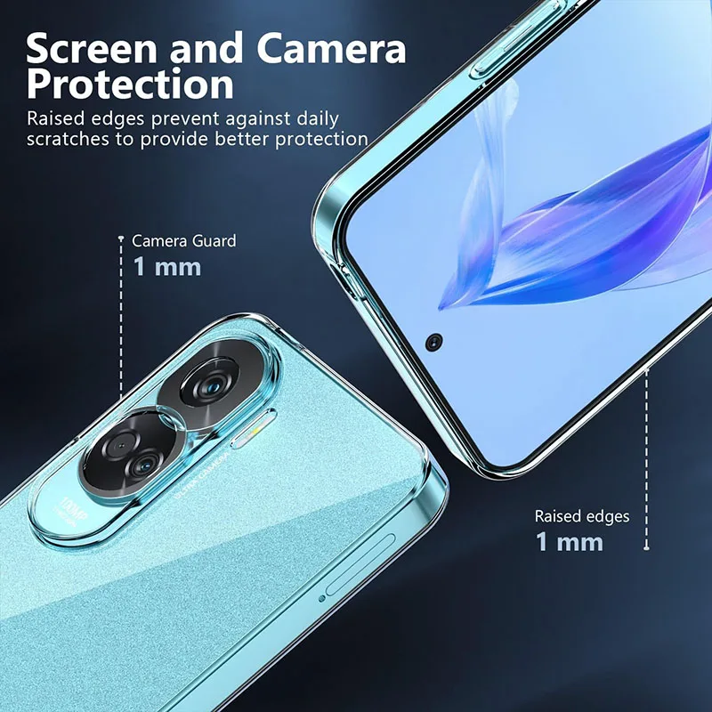 Clear Silicone Soft Case For Honor X8B X9B X7B X8A X7A X9A X8 X7 X6 Ultra Thin Transparent Back Case For Honor 90 70 50 Pro Lite view 4