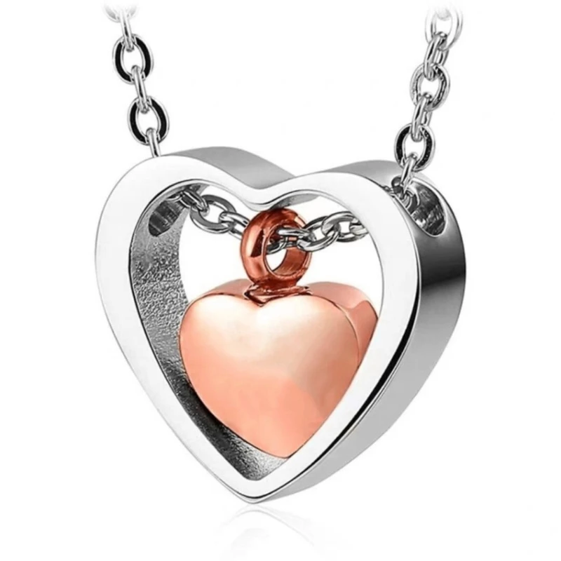 Liefde Hart Hanger Ketting Asdoos Gedenkteken Urn Hanger Te Openen Langdurige Ketting As Case Houder Duurzaam