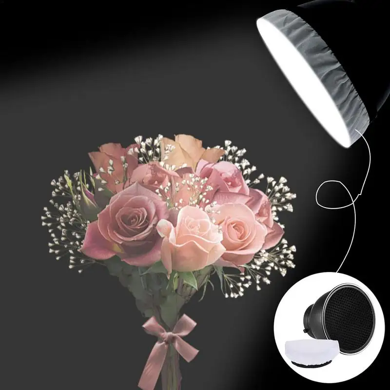 For Refer To Description  Light Diffuser Cover Photography 7Inches Diffuser Cover Lamp Sock Portable Lampshade Strobe Reflector