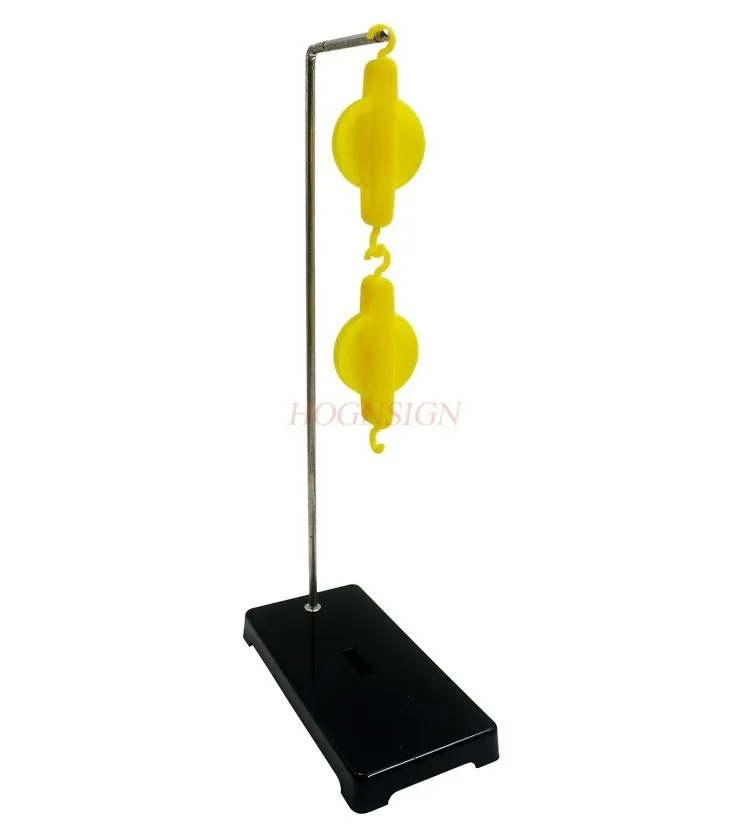 1set physics and mechanics teaching instrument，Pulley system and bracket, movable pulley, fixed pulley,