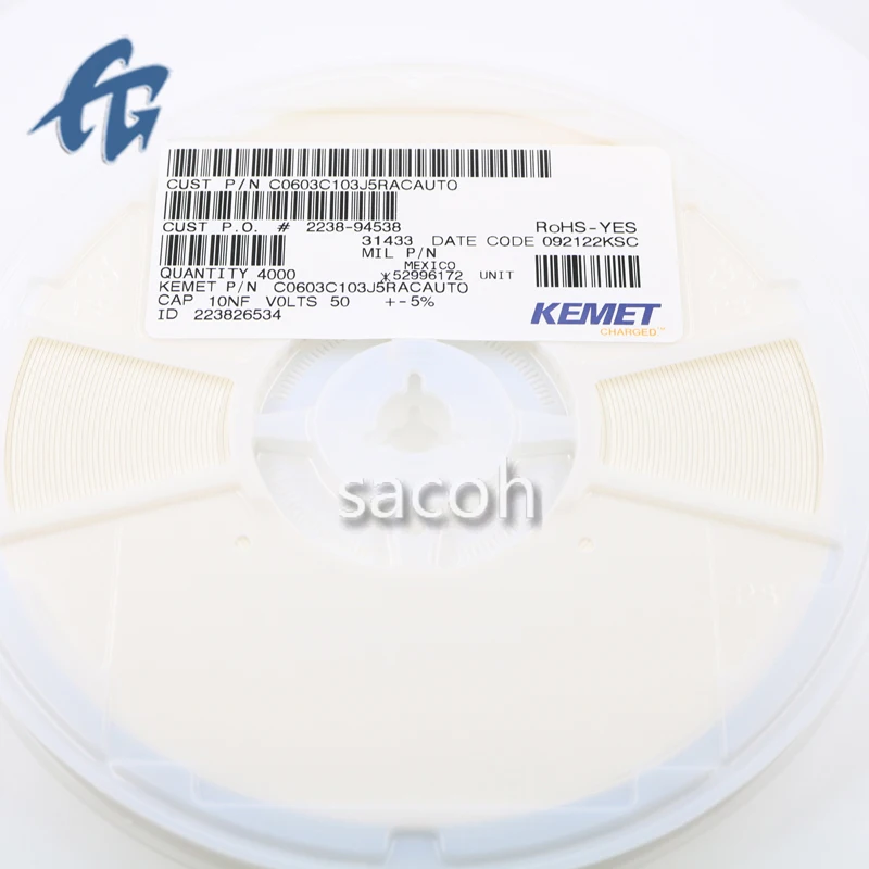 (SACOH Electronic Components) C0603C103J5RACAUTO 200Pcs 100% Brand New Original In Stock