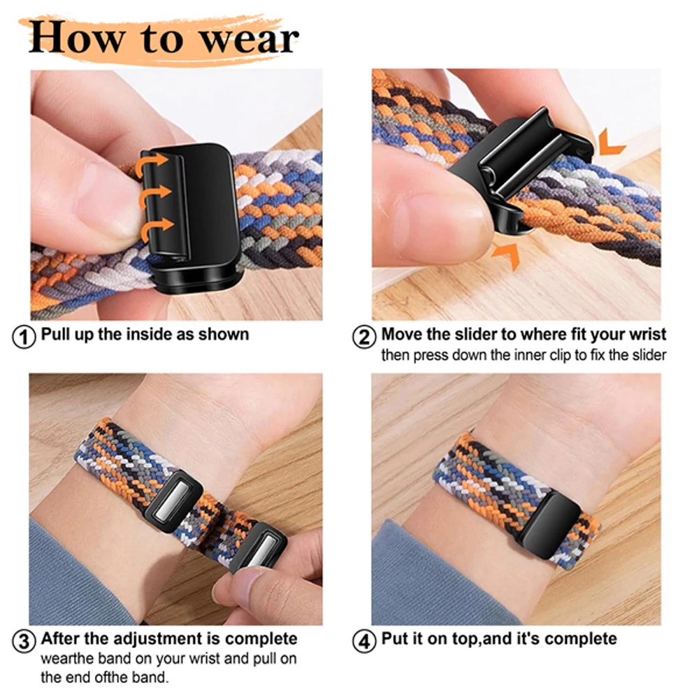 Redmi watch 5 액티브/5 라이트 smarwatch 벨트 마그네틱 팔찌 correa 용 22mm 땋은 스트랩 Xiaomi Redmi watch 5 액티브 밴드 용