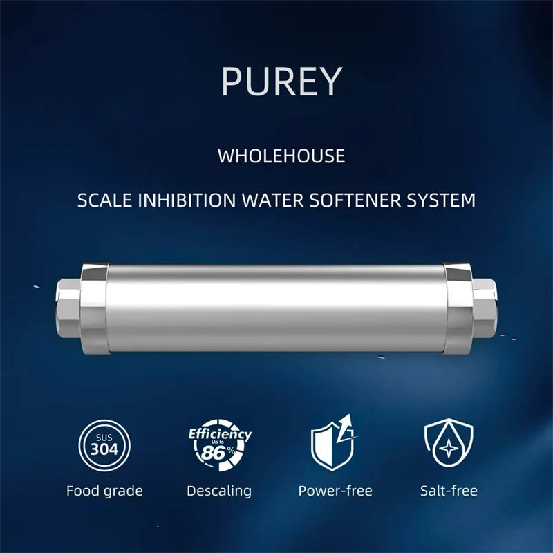 Whole House Hard Water Reduces Limescale Descaler Water Softener Conditioner