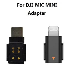 1PC Original spare part For DJI Mic MINI wireless microphone replacement  Adapter connector repair part