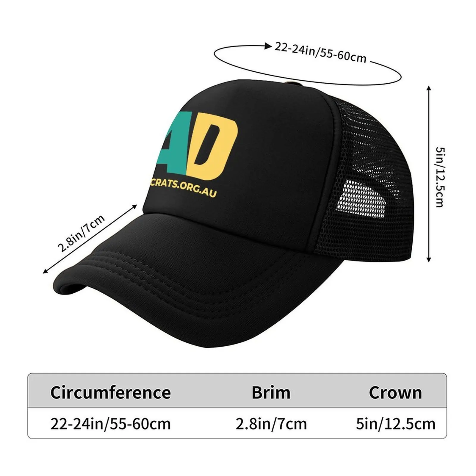 AD Logo URL Baseball Cap Anime Hut Golf Cap Trucker Hut Wild Ball Hut Hüte Frau Männer